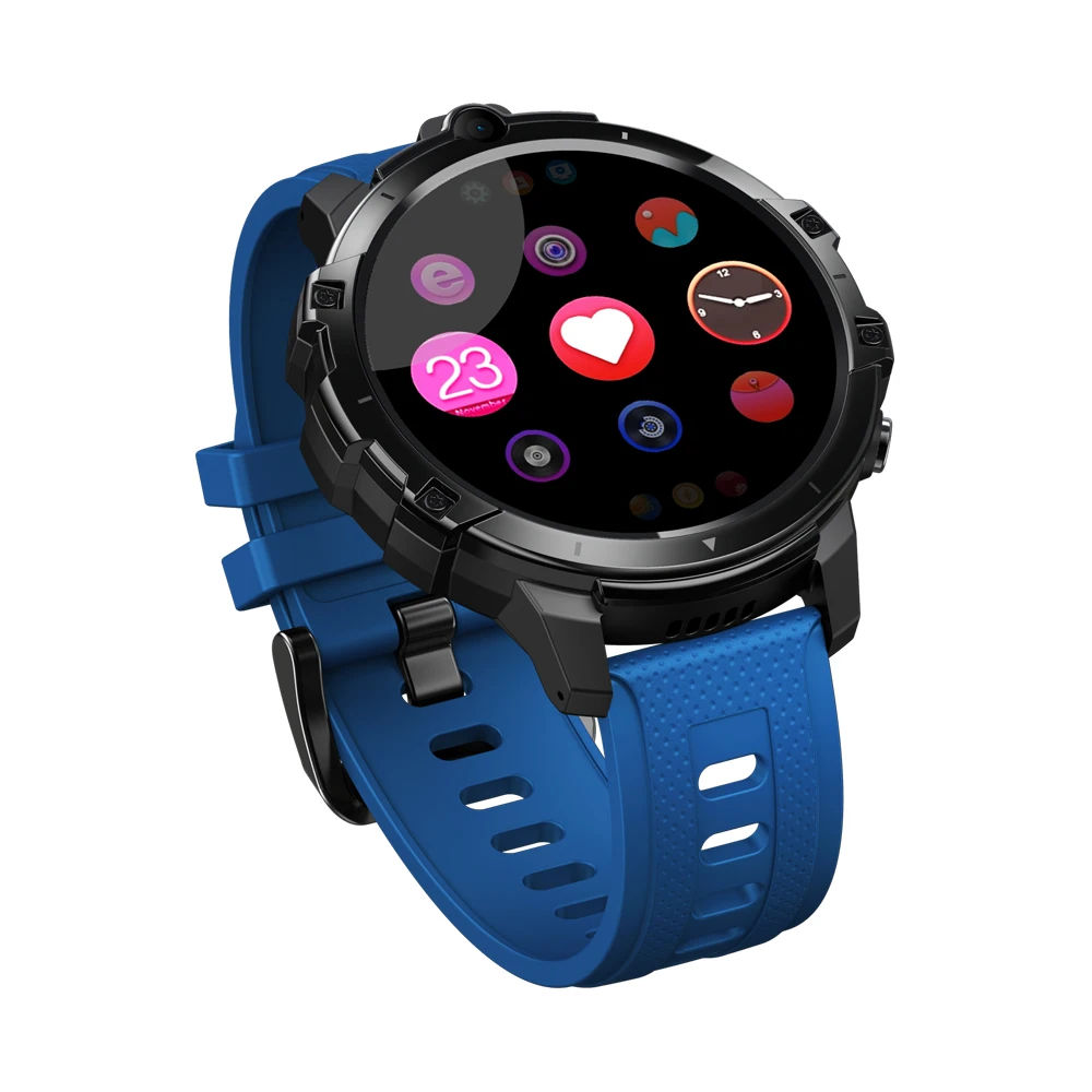 Zeblaze Thor 6 Android 10 Восьмиядерный Смарт часы 4G LTE Bluetooth 5 0 GPS Wifi 1 ''IPS экран Двойная