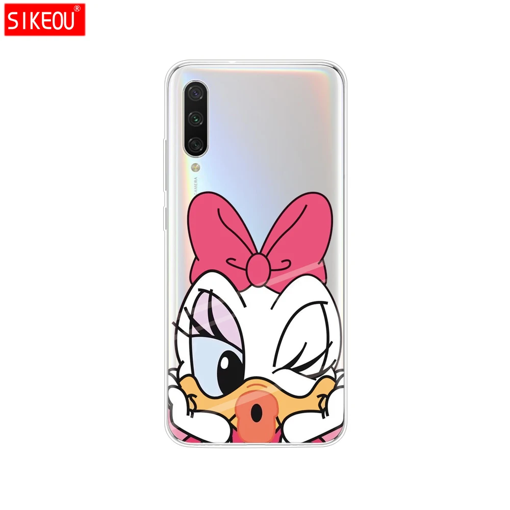 Силиконовый чехол для Xiaomi mi A3, чехол с полной защитой, мягкая задняя крышка из ТПУ, чехол для телефона s для Xio mi A3, бампер, кошечка, цветок - Цвет: 33726