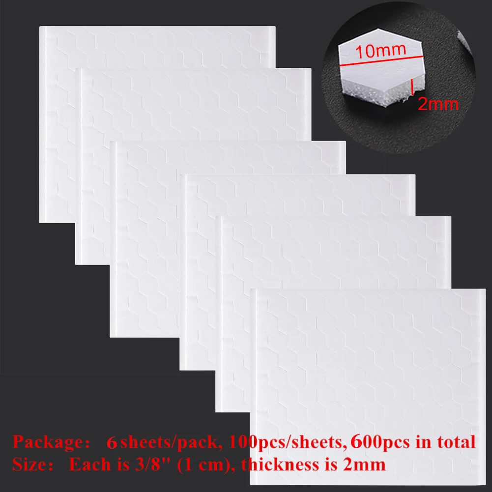 Double Sided Adhesive Foam Sheets Strips Stickers for DIY Adding Pop Cards Making Scrapbooking Crafts Supplies Sticky Sheets 