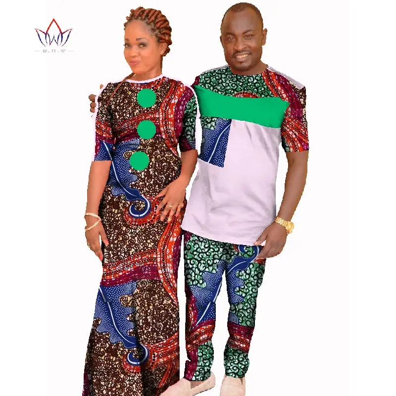 Новинка элегантные женские платья русалки одежда для пар африканские с принтом