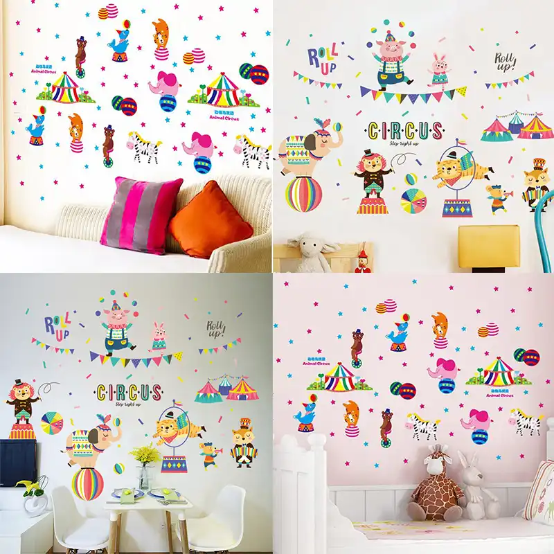circus nursery decor