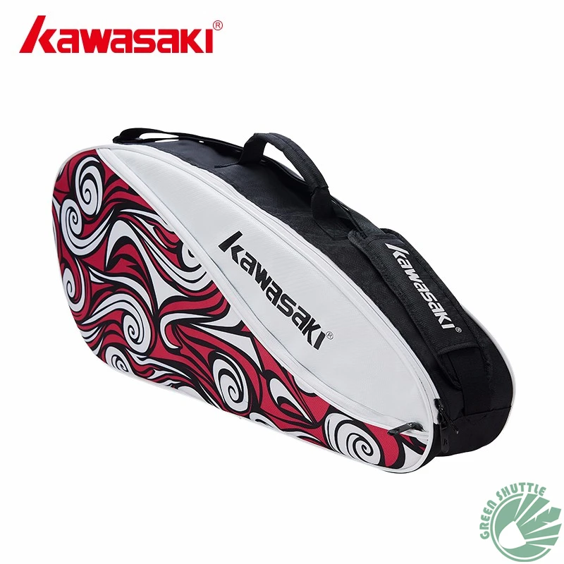 Details about   Kawasaki Tennis Raquet Bag Sport Badmiton Shoulder Bag 
