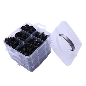 

New 16 Kinds Of 630 Pieces Of Automotive Fasteners Set Car Bumper Clip Professional Car Repair Parts Clip