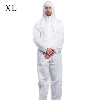 

Universal Disposable Coveralls Antistatic Clothing Protective Safety Overalls Isolation Suit Full Protection
