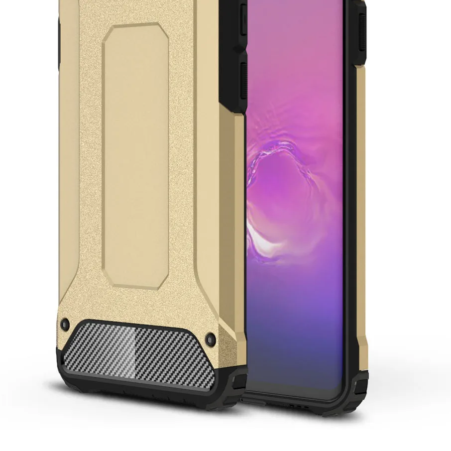 Чехол-Броня Moto G8 play для Motorola G8 Play G8+ противоударный чехол Moto G8Plus чехол для телефона Motorola One Macro чехол для телефона - Цвет: gold