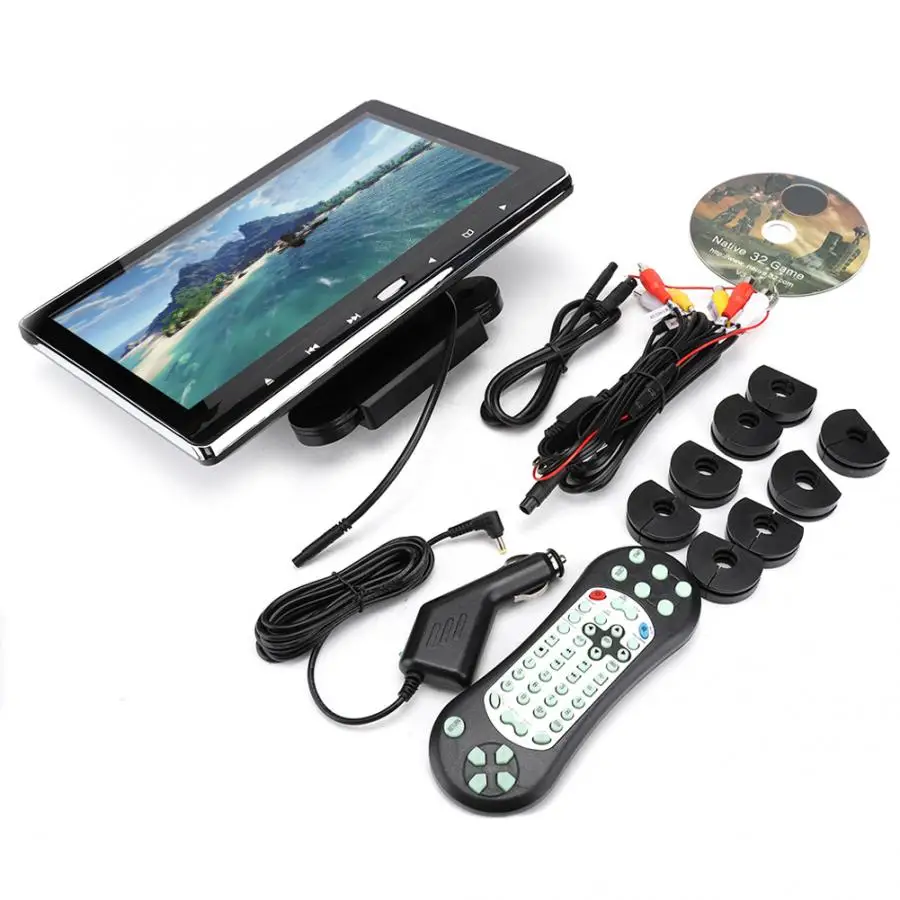 cellphone lcd 11.6inch Digital TFT LCD Screen Display External Headrest DVD Gaming Monitor 1920x1080 RGB tested one by one for