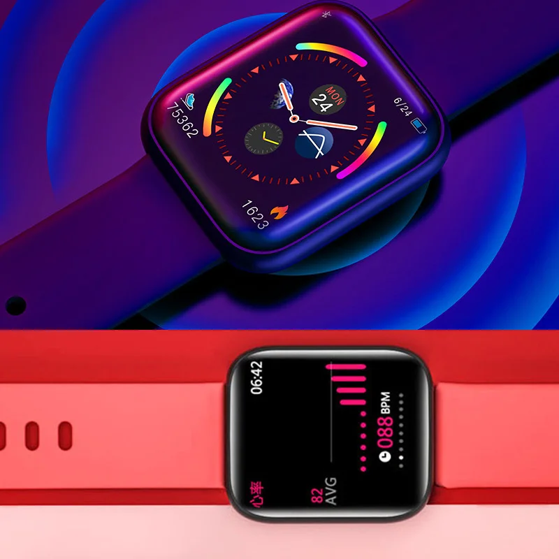 Умные часы для мужчин и женщин, умные часы для Apple Watch, Bluetooth, монитор сердечного ритма, артериального давления для Apple IOS IWO 12 Android