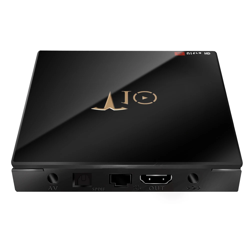 T10 TV Box Android 7.1 2GB DDR3 16GB Amlogic S905W Quad Core Media Player 2.4G Wifi 4K HDR10 Smart Set Top Box (H96 X96S TX6)