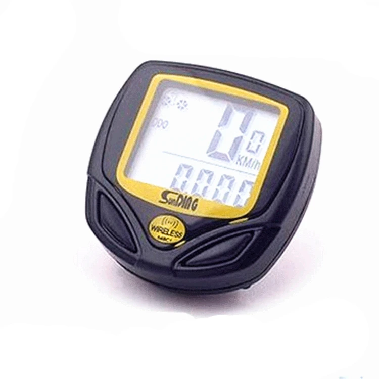 Продукт Sunding speed recorder Водонепроницаемый Беспроводной Секундомер одометр велосипедный измеритель скорости 548C ручной секундомер