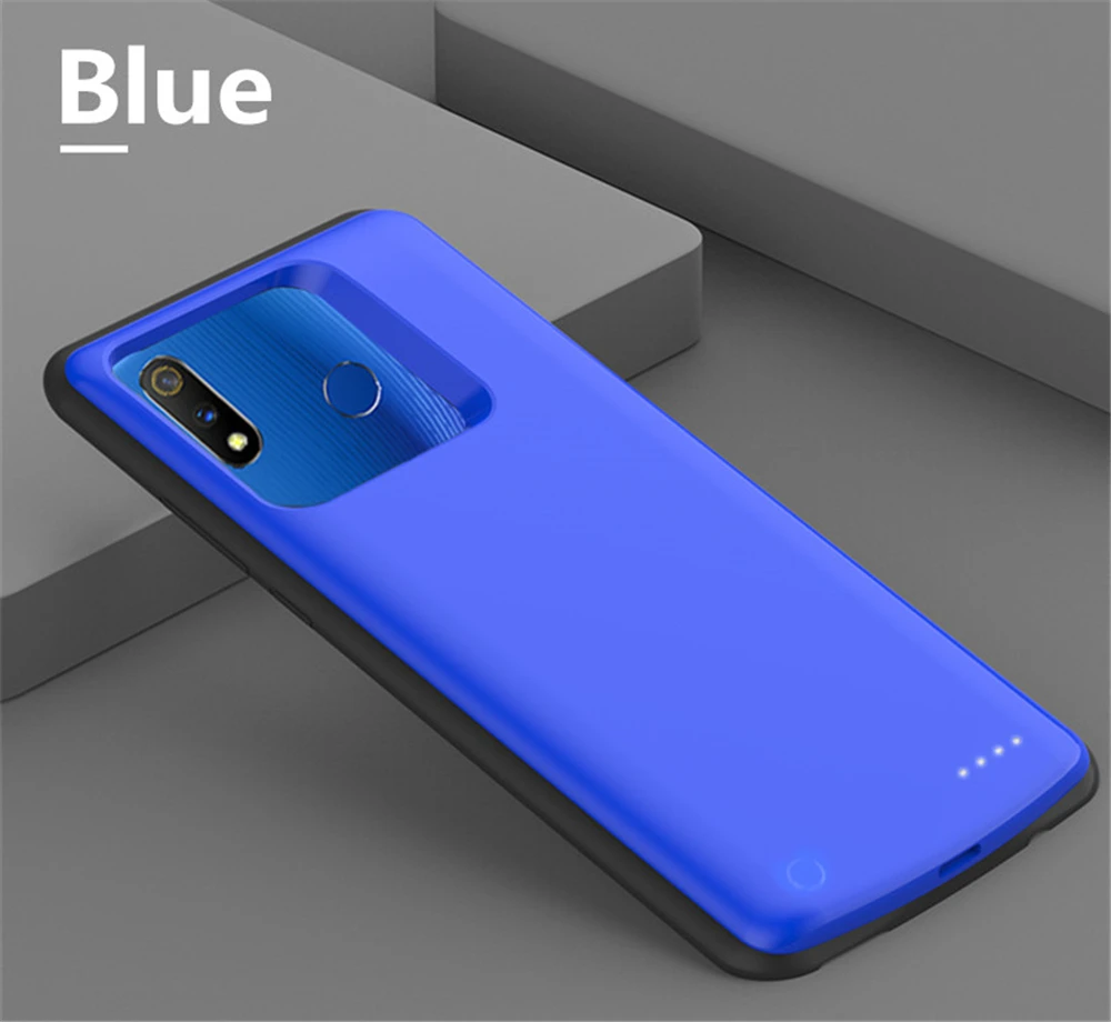 6500 мАч зарядное устройство чехол для OPPO Realme X Lite чехол для зарядки внешний аккумулятор power bank чехол