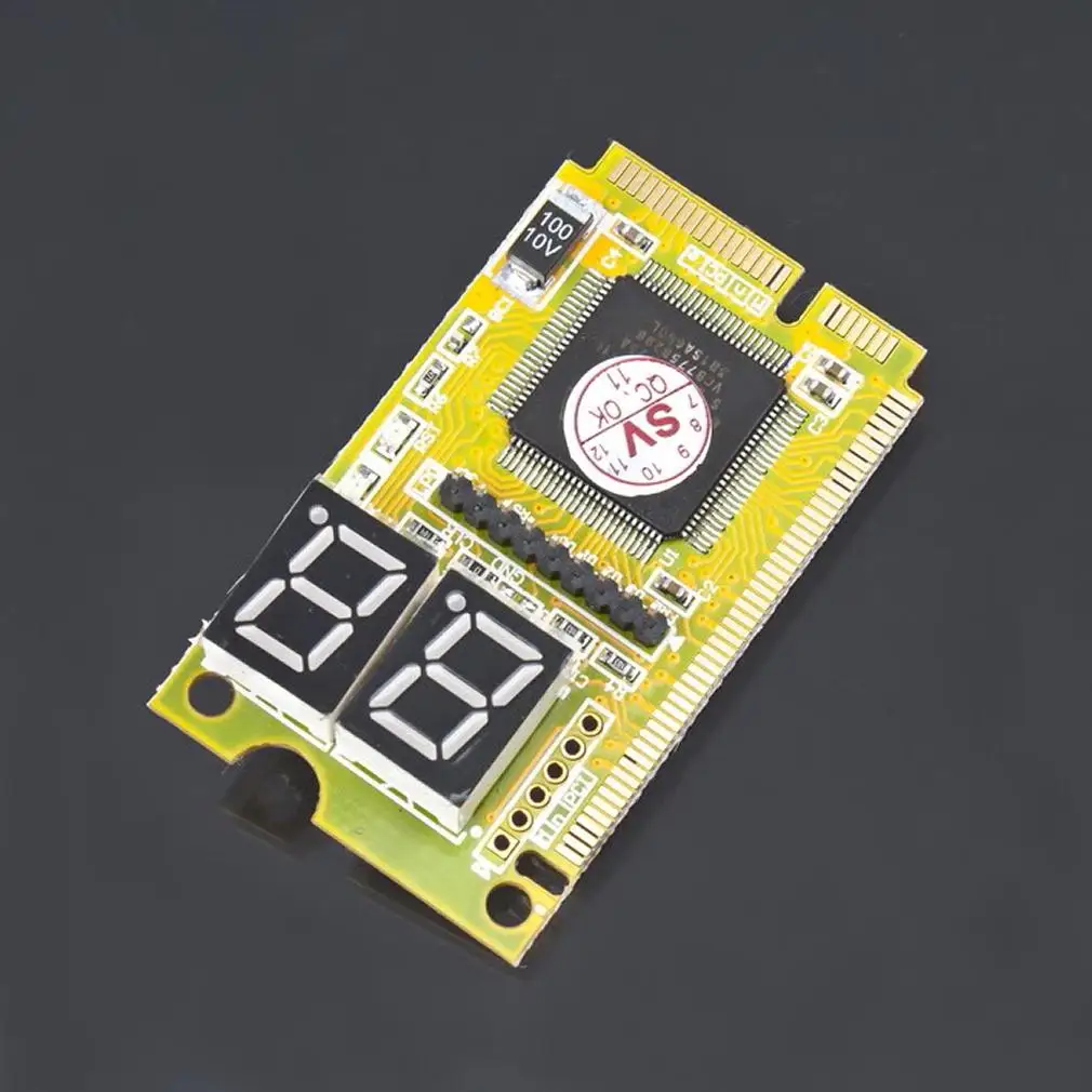 2019 3 in 1 Mini PCI-E LPC PC Analyzer Tester POST Card Test For Notebook Laptop Wholesale Store