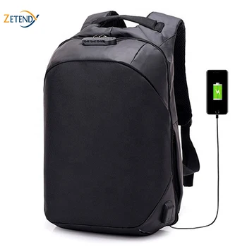 

Business Backpack With USB Charging Computer Bag Multifunction Polyester Waterproof Anti-theft Smart Laptop bag Travel Backpack