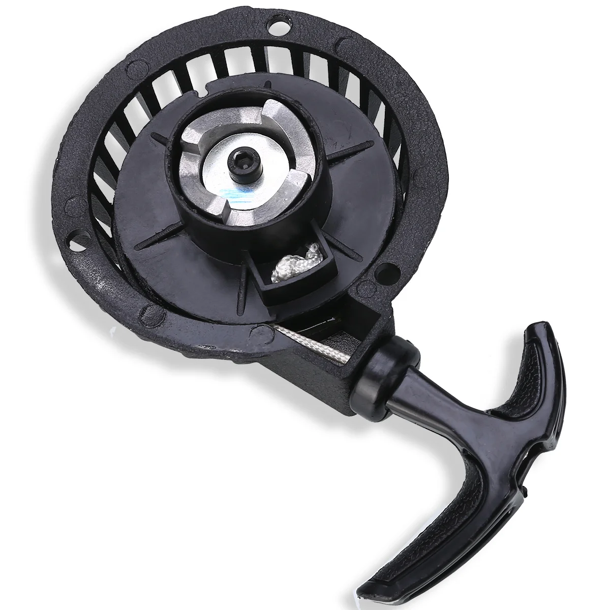 1PC Black 49cc Mini Moto Pullstart Pull Start For Minimoto Quad Dirt Pocket Racing Bike Engine Accessories