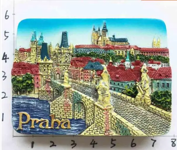Spain Barcelona Travel Souvenir Fridge Magnet Cartoon Shaped Refrigerator Magnetic Stickers Gift Toys for Kids | Дом и сад