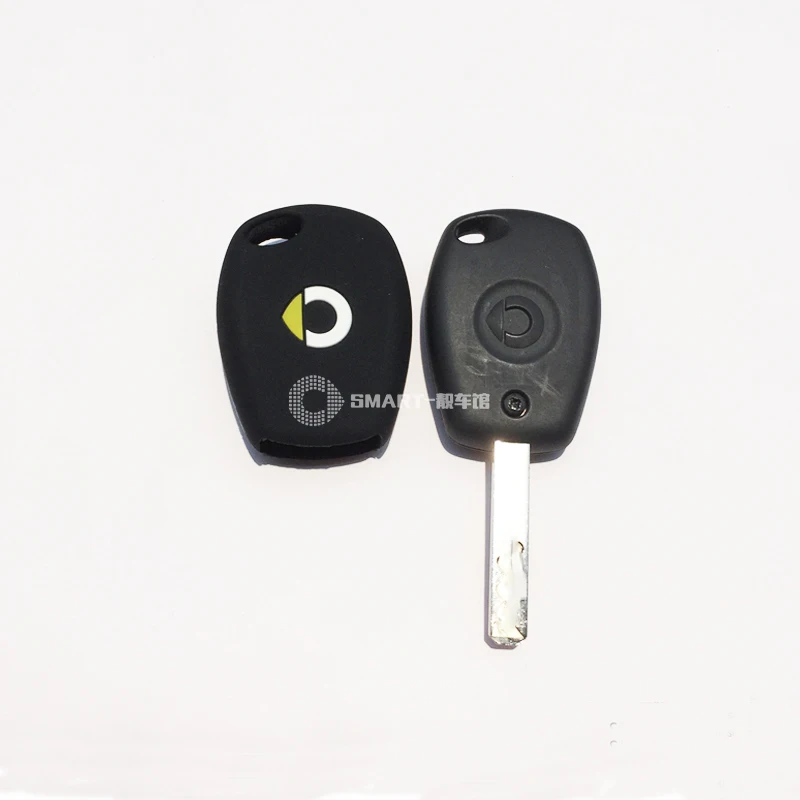 Умный силиконовый чехол с прямым ключом для оригинального Stlying Smart 453 fortwo forfour
