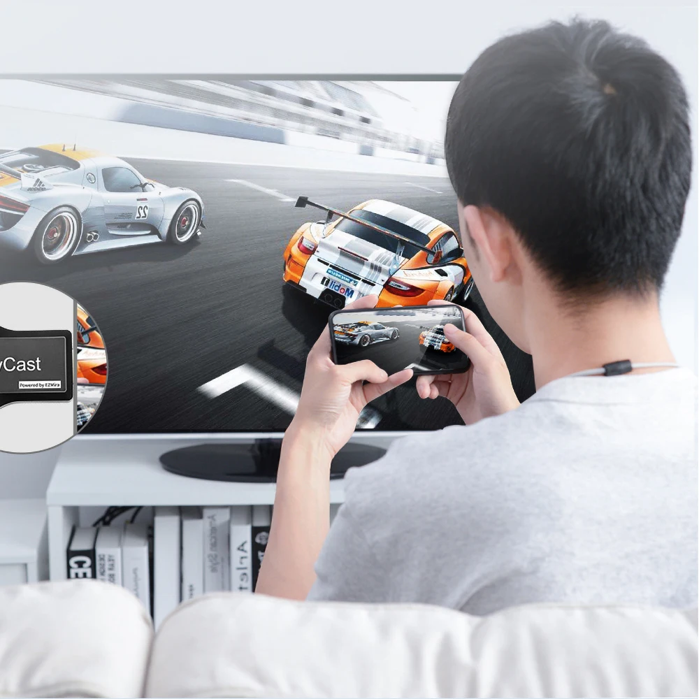 M2 Plus TV Stick Wifi Display Receiver Anycast DLNA Miracast Airplay Mirror Screen HDMI-compatible Android IOS Mirascreen Dongle
