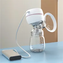 Tire lait électrique intégré, masseur de sein, collecteur d'alimentation au lait muet, Portable, biberon d'allaitement, sans douleur