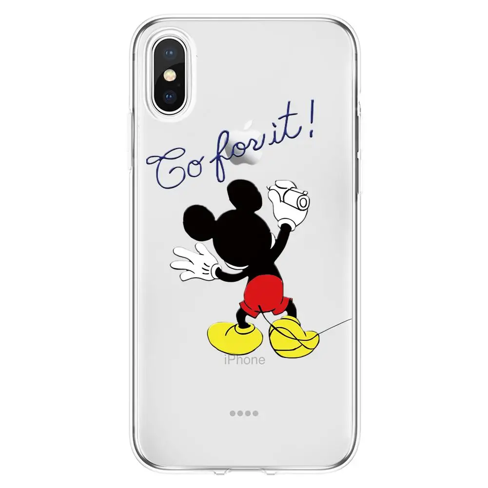 miqixiez Чехол для iPhone 7 8 Plus, милый мультяшный комикс для iPhone 11 Pro MAX 5 5S SE 6 6S XR XS Max, мягкий чехол из ТПУ для iPhone X, чехол - Цвет: miqixiez