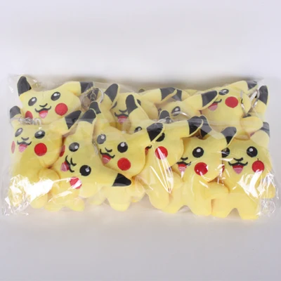 Pikachu 【12 шт/упаковка плюшевый мишка плюшевая игрушка украшение букетов медведь свадьба метание медведь - Цвет: Pikachu