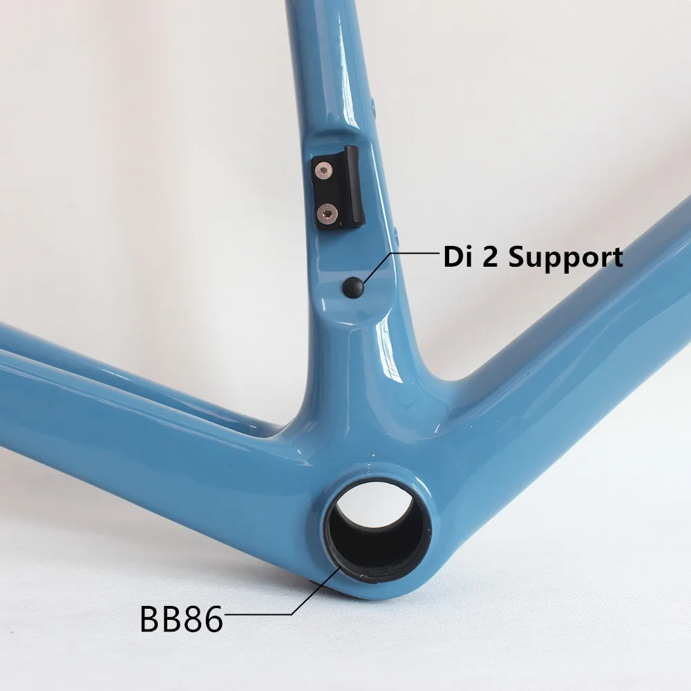 Super Light road Disc brake carbon fibre road frame cycling race bicycle frame disc brake support mechanical/DI2 BB86 bottom