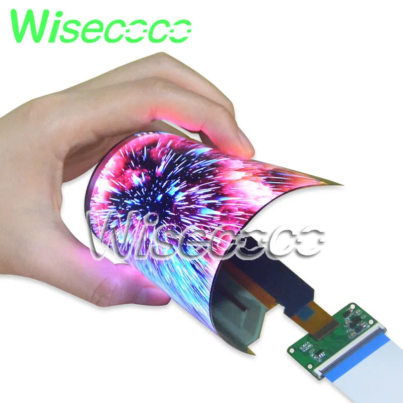 Wisecoco 6 дюймов гибкий AMOLED ультра тонкий 2160*1080 OLED IPS дисплей для Raspberry Pi Win10 экран