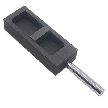 

Professional Pure Graphite Ingot Casting Mold Mould Crucible for Gold Silver Melting Casting Refining Jewelry Making Tool