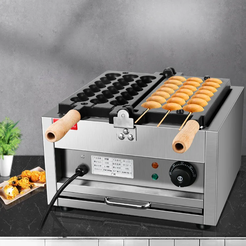 Spiedino Elettrico/Gas Waffle Stick Maker Antiaderente A Forma Di Palla Waffle Pan Baking Machine Bubble Egg Cake Baker Forno Spiedino Grill