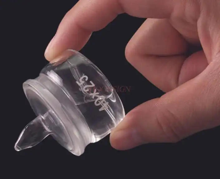 화학 실험 유리 기구, 유리 제품, 평평한 계량병, 40x25 밀폐 유리병, 계량 접시