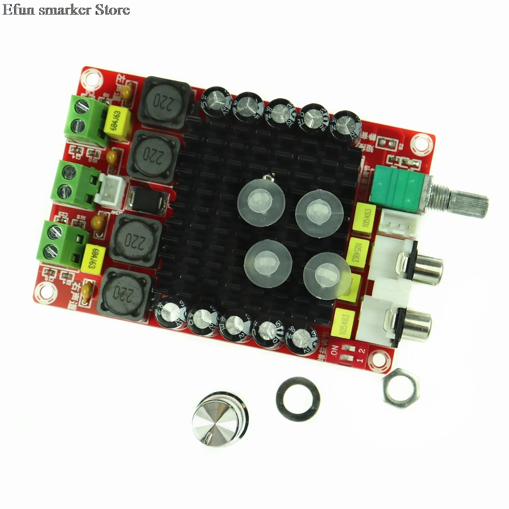 Tda7498 Dc 14 34V усилитель плата класса D 2X100W двухканальный АУДИО стерео Xh