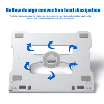 

Adjustable Height Study Room Universal Multifunction Non Slip For Desk 11-14inch Office Home Laptop Stand Foldable Portable