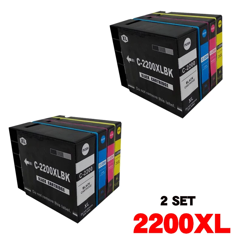 Чернильный картридж PGI2200XL PGI 2200xl совместим с canon MAXIFY IB4020/iB4120/MB5020/MB5120/MB5320 2