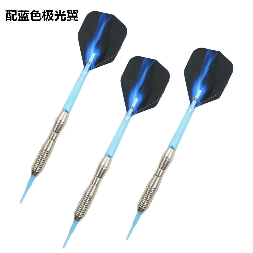 3PC Professional Дартс 17g безопасности мягких дартс, электронные мягкие дартс для профессионального соревнования по дартс в помещении