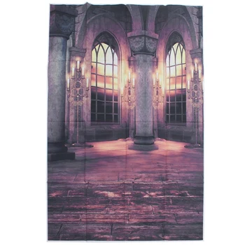 

HOT 3x5FT Retro Palace Vinyl Cloth Photography Prop Studio Backdrop Photo Background