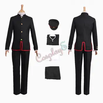 

Yugi Amane Costume Toilet-bound Hanako-kun Cosplay Black Uniform