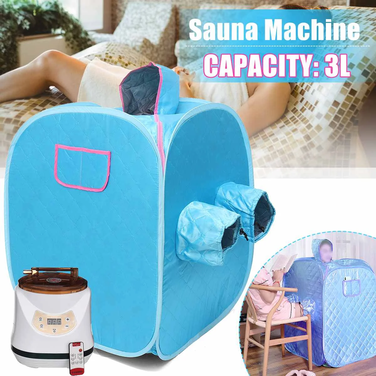 Портативная сауна палатка для ванны 3 л|Сауны| |