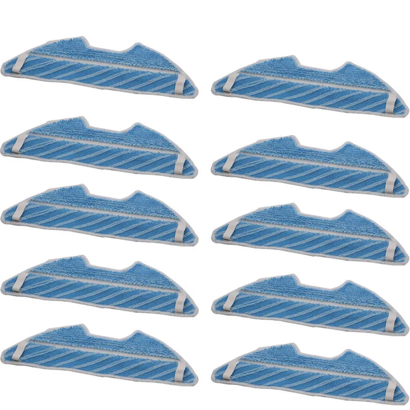 

10x New High-Efficiency Cleaning Cloths for Replacement Of Conga 1290 Series 1390 Robot Vacuum Cleaner Parts