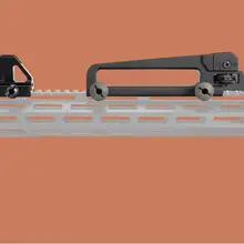 Охотничий прицел Combo съемная ручка для переноски Крепление со стальным задним зрением и Frond Sight для тактических M4 M16 AR15