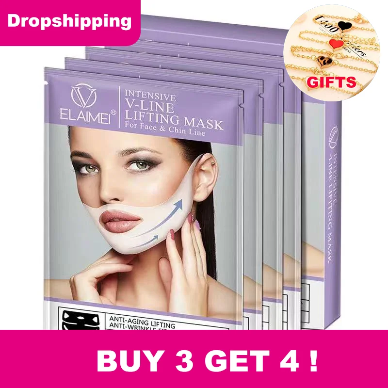 Маска для подтяжки лица и шеи 4 шт. |