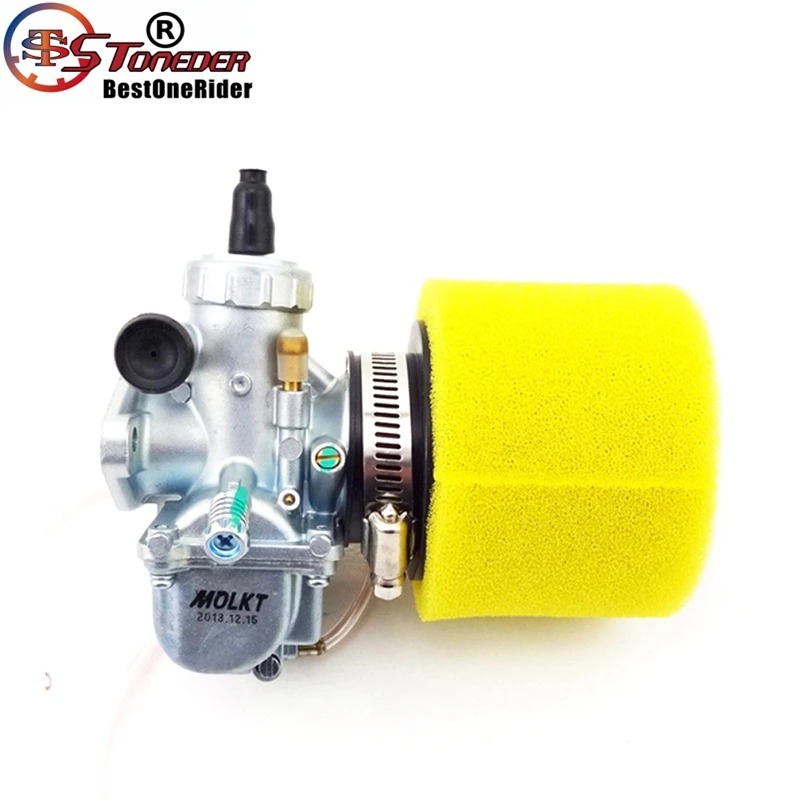 STONEDER Molkt 26 мм карбюратор 45 мм воздушный фильтр для 110cc 125cc 140cc двигатель SSR Thumpstar CRF70 LiFan YX KLX TTR питбайк