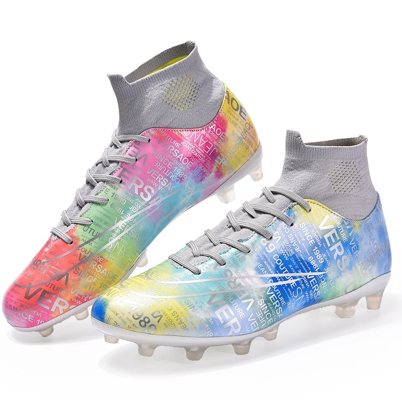 2021 New Style Outdoor Professional Football Shoes For Youth Men's Soccer Non-slip Training Boots Cleats Sports Sneakers | Спорт и