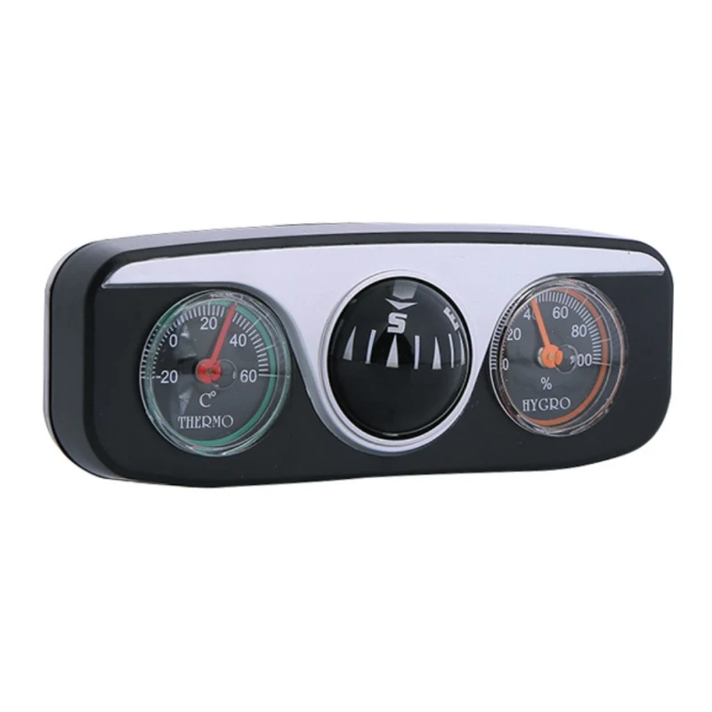 3 в 1 направляющий шар автомобильный компас термометр гигрометр Автомобильные украшения Авто Лодка транспортные средства аксессуары для интерьера