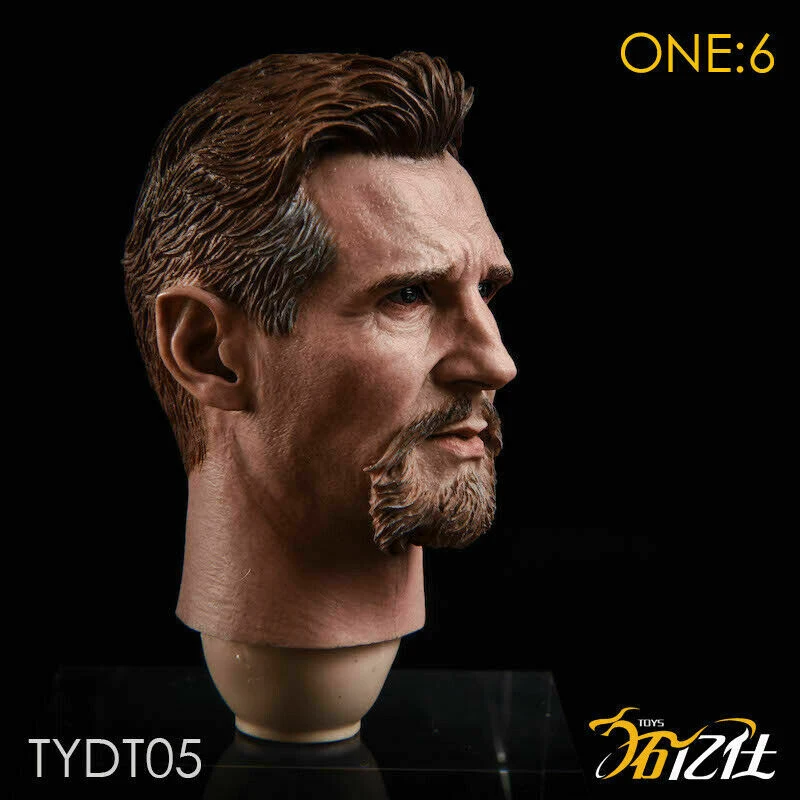 Новинка 1/6 TYDT05 Лиам нисон Ra's al Ghul голова скульптура Fit 1" мужские игрушки-части тела