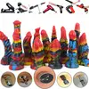 Advanced Sex Machine Attachment Animal Dildos Anal Plug Strange Tentacle Penis Love Products XLR 3Pin Male Accessories Y224-Y251 1