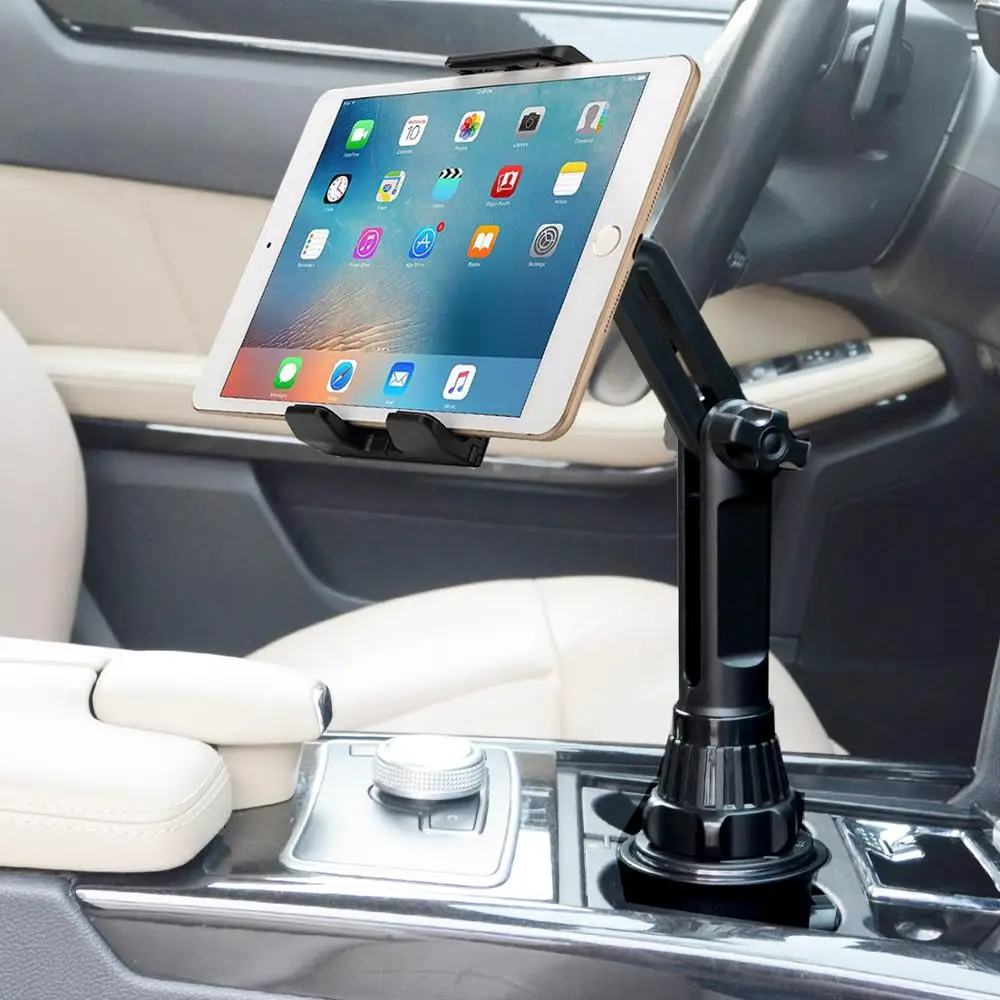 Tablets & Smartphone ROBUST ARM Car Cup Holder Mount Galaxy S8 iPad Pro iPhone X 