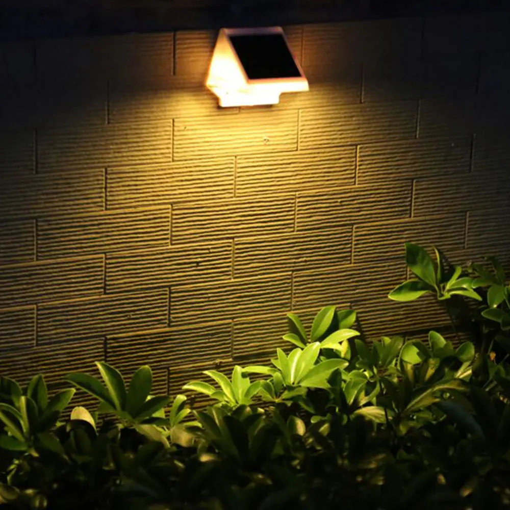 

Solar Powered AA Ni-Mh Convert Automatically Saving Outdoor 4 LED White Light