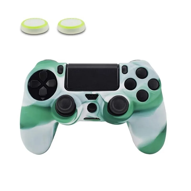 Новый дизайн 2019 защитный чехол для контроллера PS4 камуфляжный силиконовый