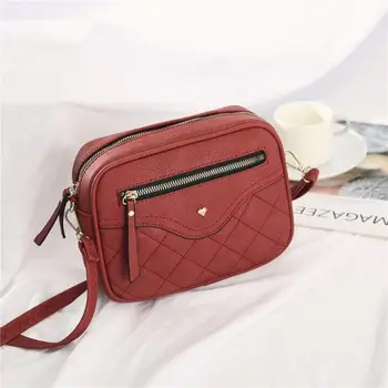 

Women Messenger Bag Women Vintage Fashion Soft Washed PU Leather Shoulder Bag Crossbody Bag Female Handbag