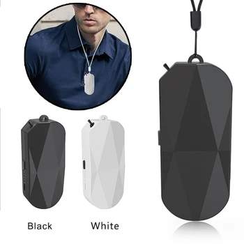 

Portable Wearable Air Purifier Mini Necklace Air Purifier Air Freshener Ionizer Negative Ion Generator Smart Purifier Sterilizer