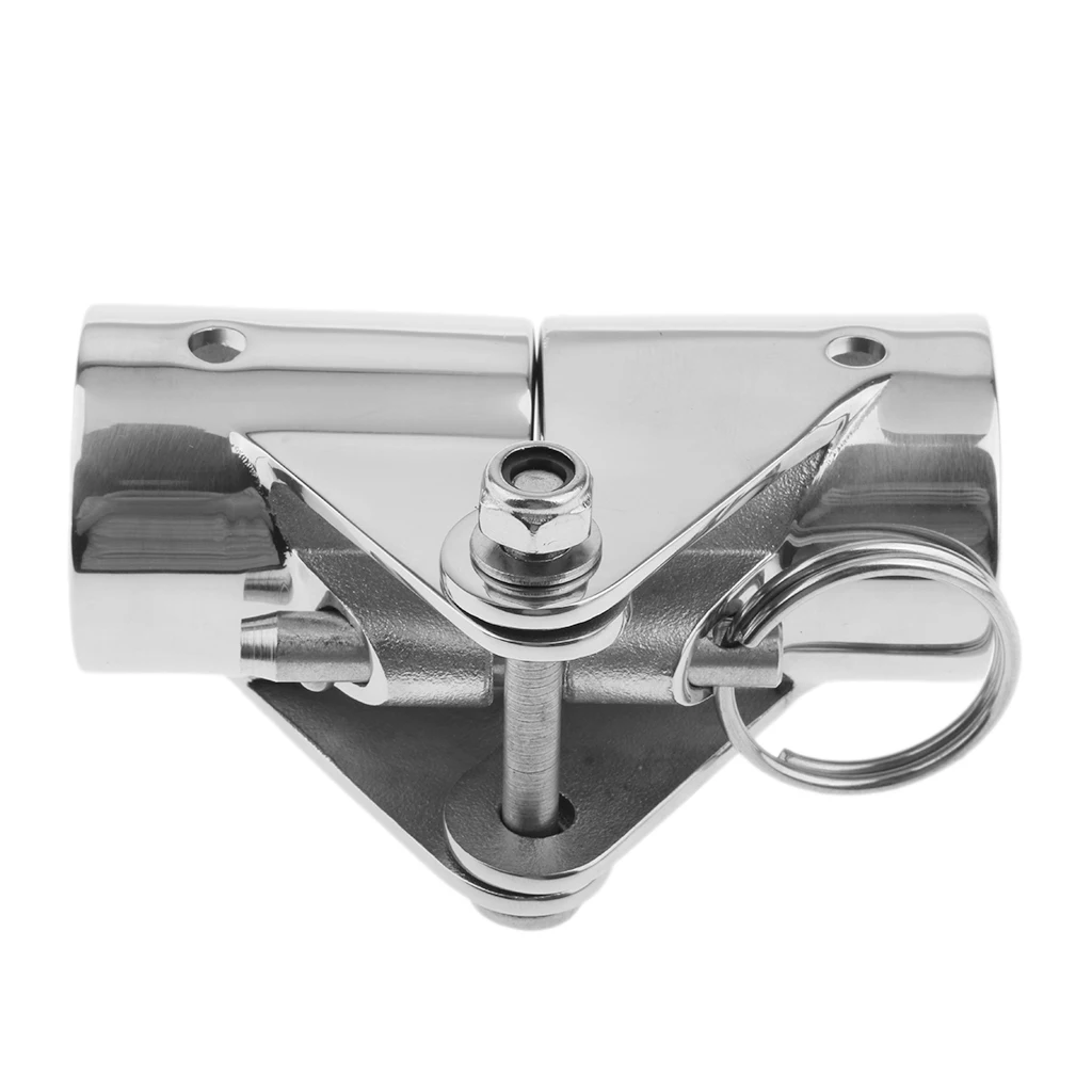 Folding Swivel Connector Fitting for 1"(25mm) Boat Hand Rail Tube/Pipe