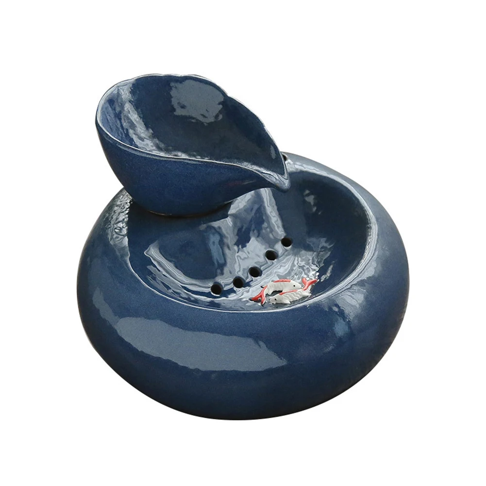 Water Feeder Quiet Smart Drinking Automatic Circulating Pet Supplies Cats Filter Fountain Ceramic Large Capacity Easy Clean